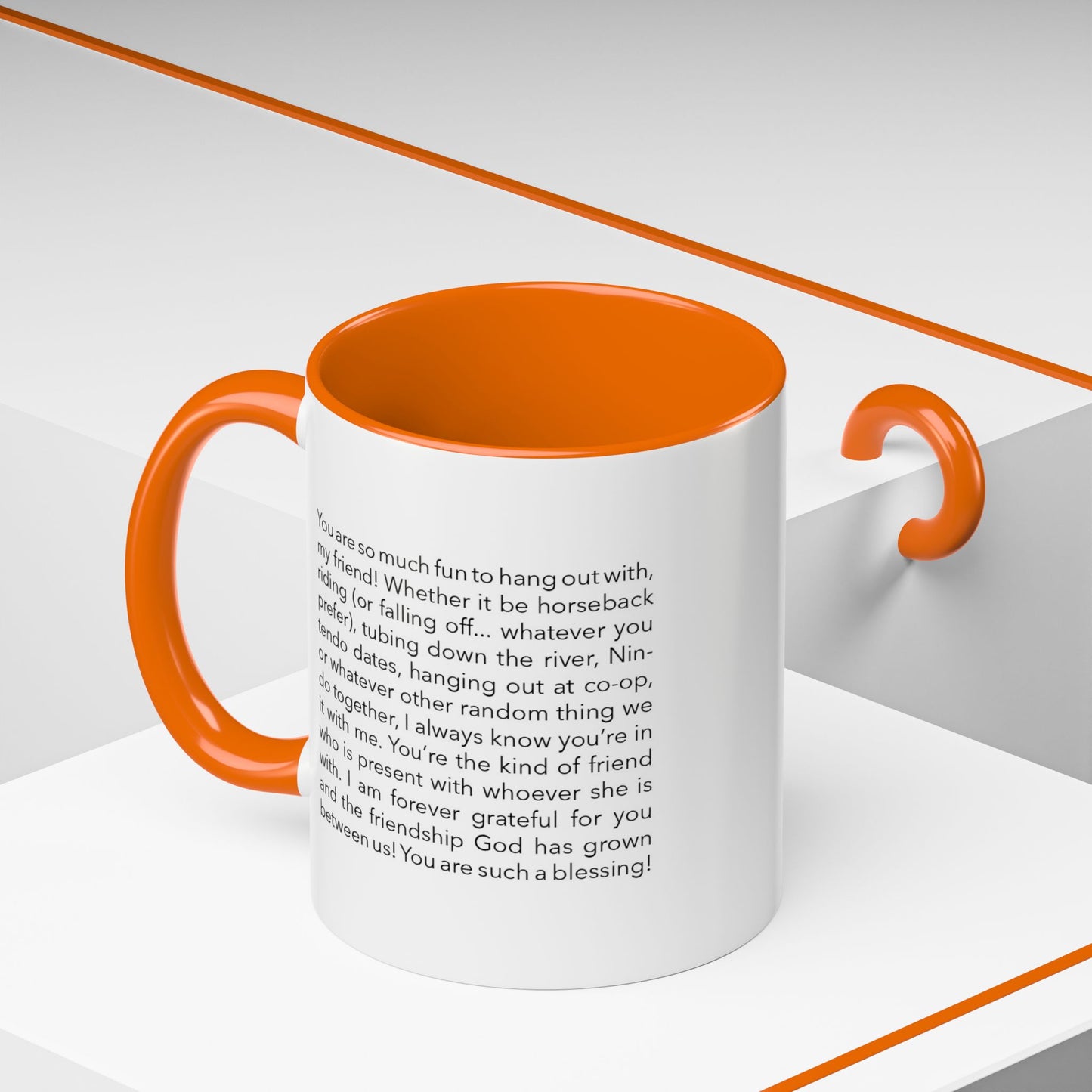 the IMPACT book® mug | A Personalized Photo & Message Mug, the Perfect Custom Gift of Encouragement