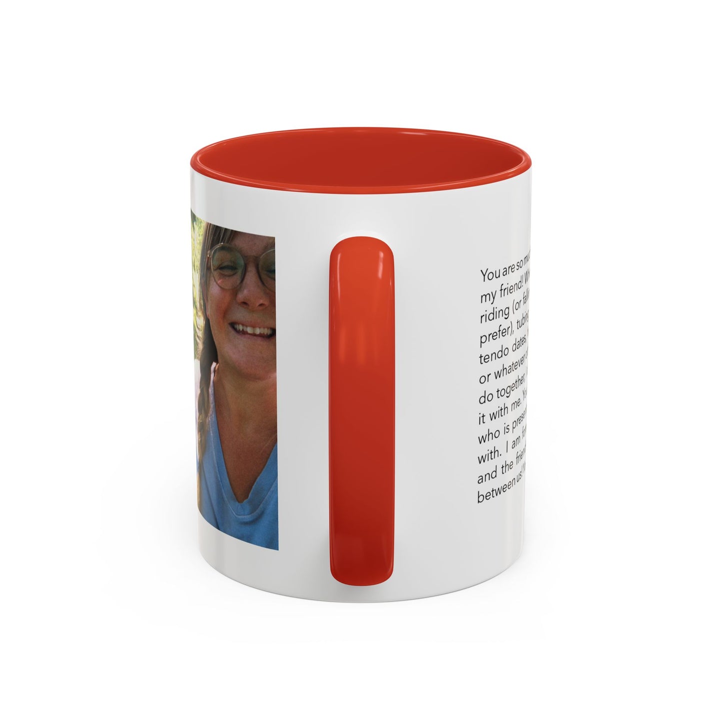 the IMPACT book® mug | A Personalized Photo & Message Mug, the Perfect Custom Gift of Encouragement