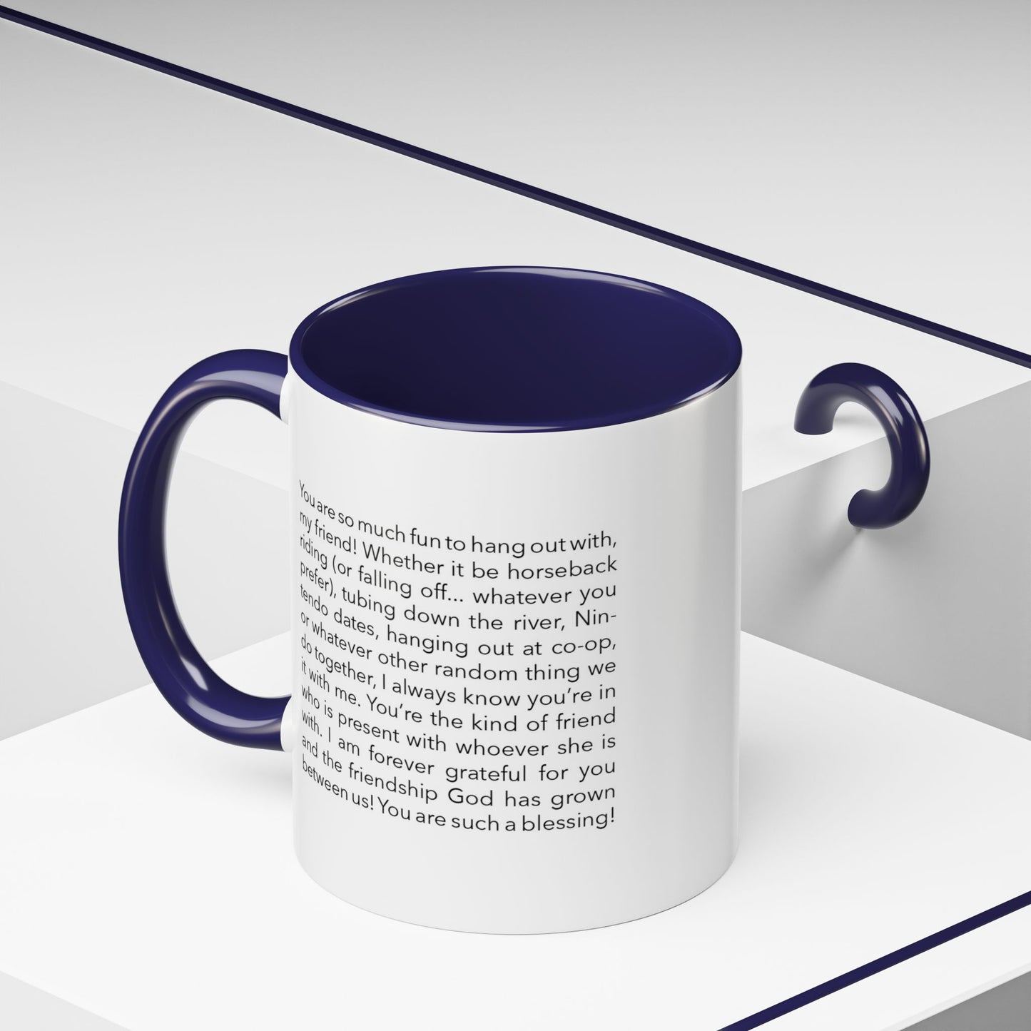 the IMPACT book® mug | A Personalized Photo & Message Mug, the Perfect Custom Gift of Encouragement