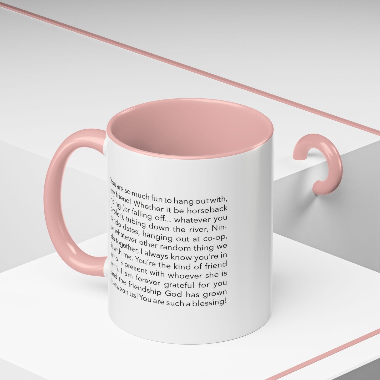 the IMPACT book® mug | A Personalized Photo & Message Mug, the Perfect Custom Gift of Encouragement