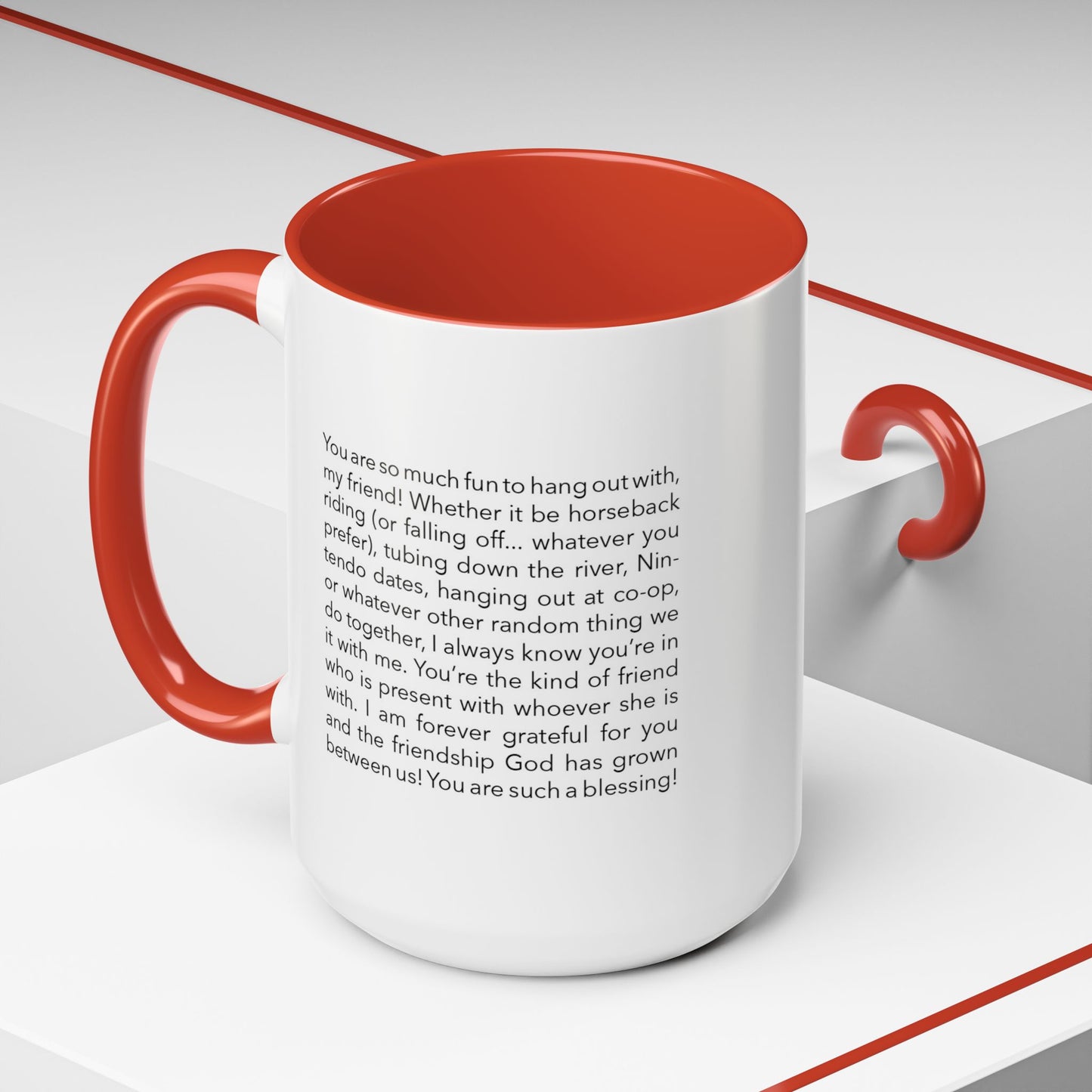 the IMPACT book® mug | A Personalized Photo & Message Mug, the Perfect Custom Gift of Encouragement