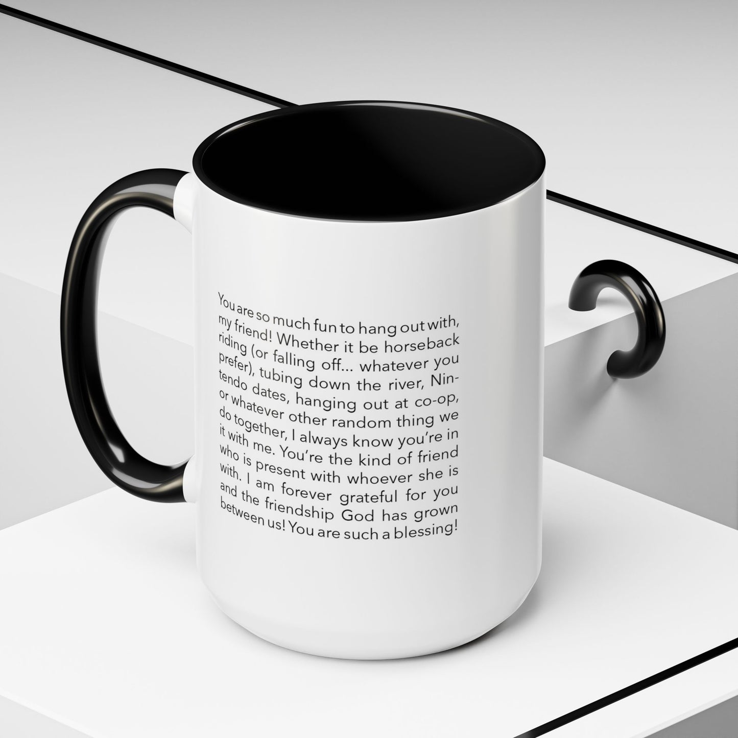 the IMPACT book® mug | A Personalized Photo & Message Mug, the Perfect Custom Gift of Encouragement