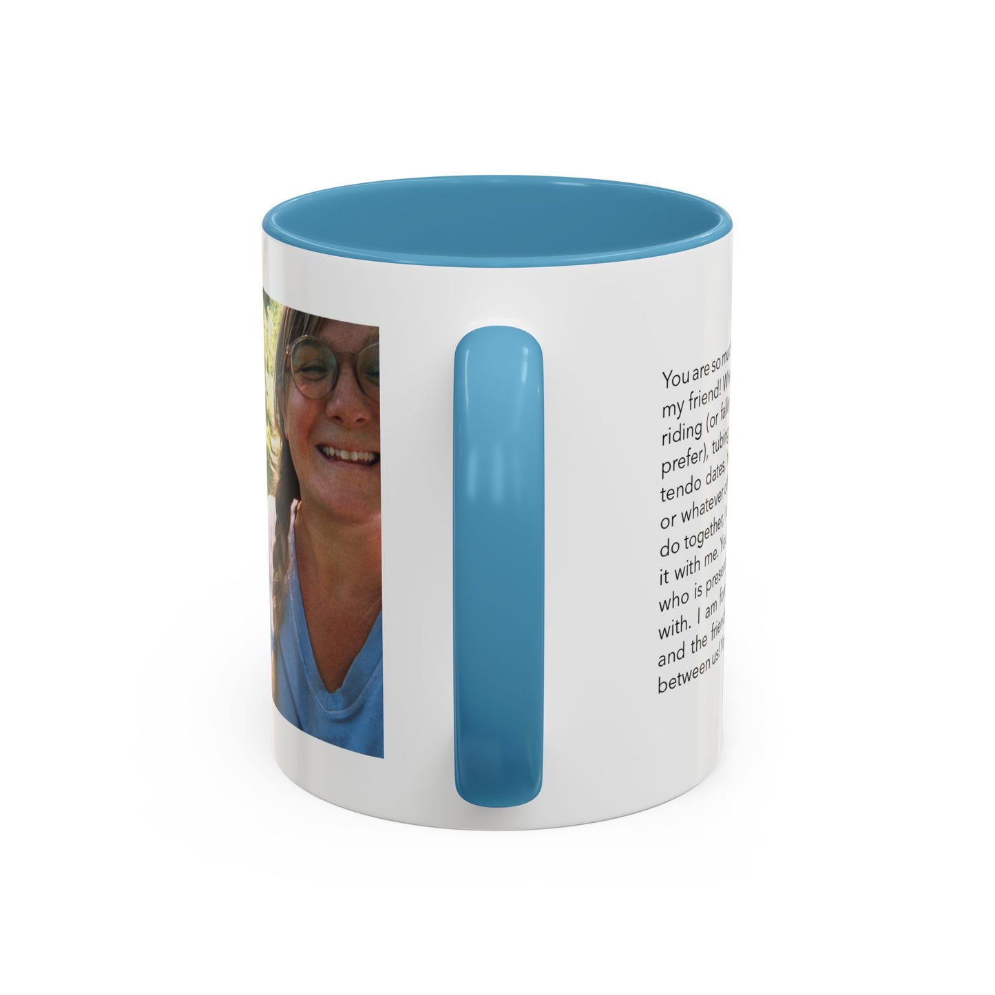the IMPACT book® mug | A Personalized Photo & Message Mug, the Perfect Custom Gift of Encouragement