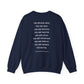 Tell People They Matter Crewneck | Inspirational Sweatshirt for Self-Care, Mental Health, and Everyday Encouragement