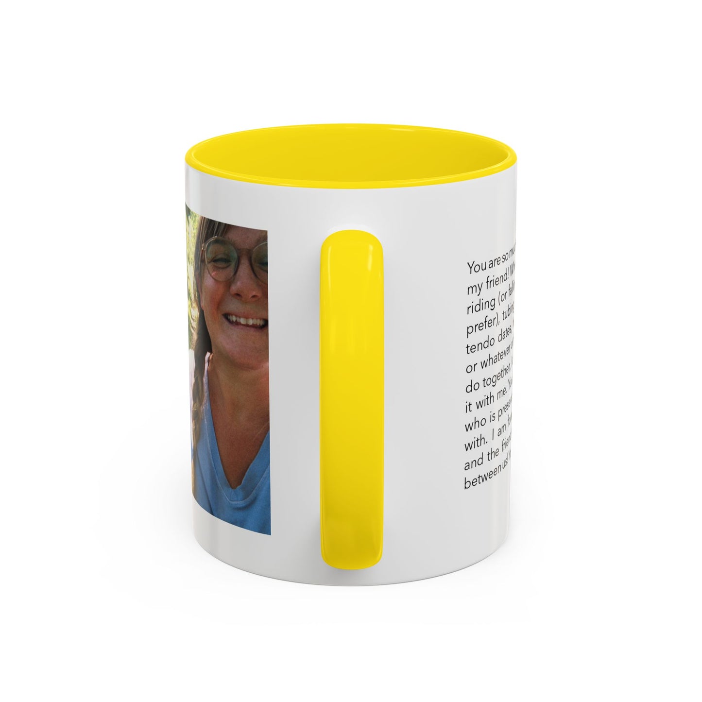 the IMPACT book® mug | A Personalized Photo & Message Mug, the Perfect Custom Gift of Encouragement