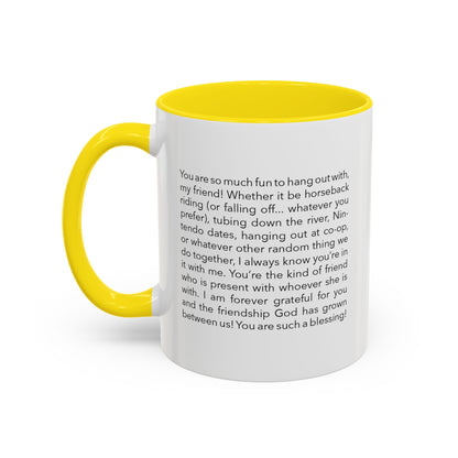 the IMPACT book® mug | A Personalized Photo & Message Mug, the Perfect Custom Gift of Encouragement