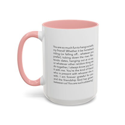 the IMPACT book® mug | A Personalized Photo & Message Mug, the Perfect Custom Gift of Encouragement