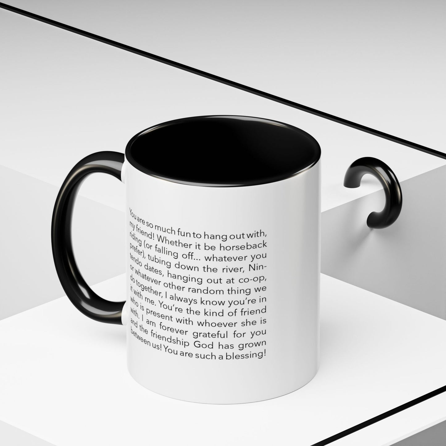 the IMPACT book® mug | A Personalized Photo & Message Mug, the Perfect Custom Gift of Encouragement