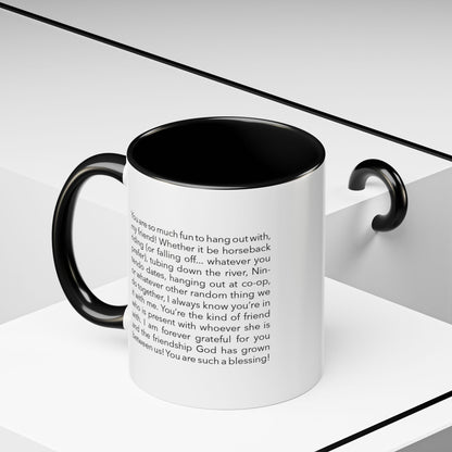 the IMPACT book® mug | A Personalized Photo & Message Mug, the Perfect Custom Gift of Encouragement