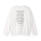 Tell People They Matter Crewneck | Inspirational Sweatshirt for Self-Care, Mental Health, and Everyday Encouragement