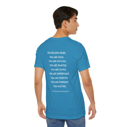 Tell People They Matter T-Shirt | Inspirational Graphic Tee for Kindness, Compassion & Everyday Connection
