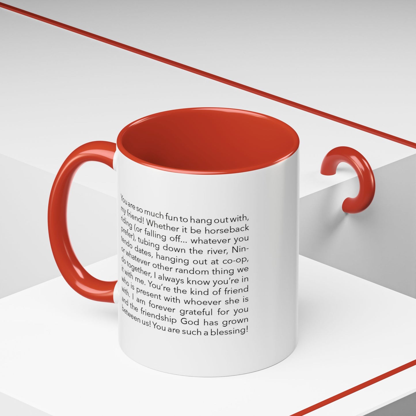 the IMPACT book® mug | A Personalized Photo & Message Mug, the Perfect Custom Gift of Encouragement