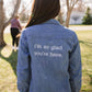 i'm so glad you're here. (youth M)