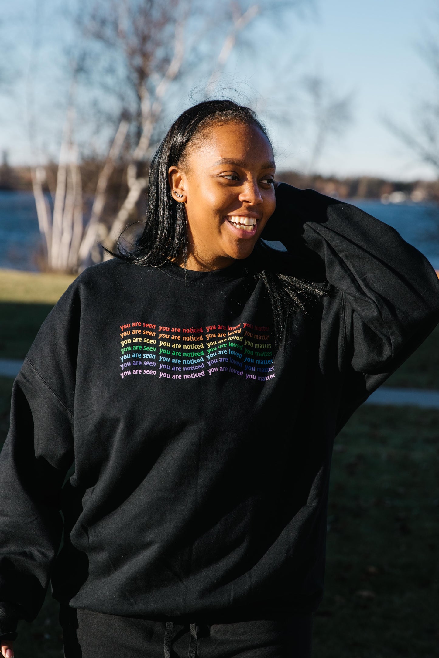 Rainbow 'You Matter' Crewneck