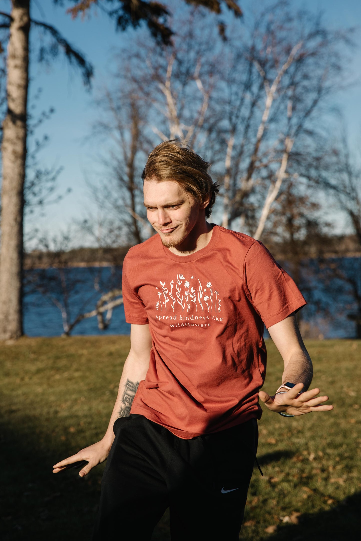 'Spread Kindness Like Wildflowers' Tee