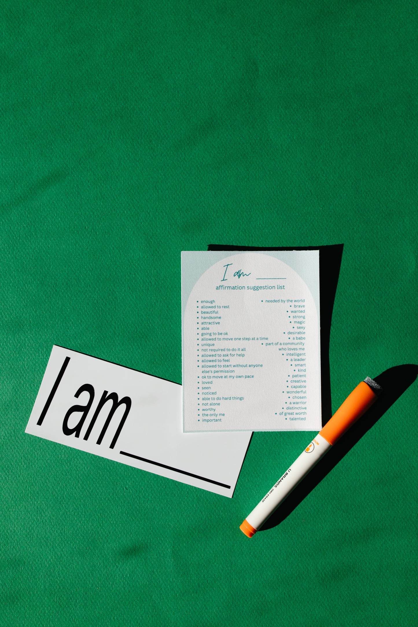 Affirmation Applique
