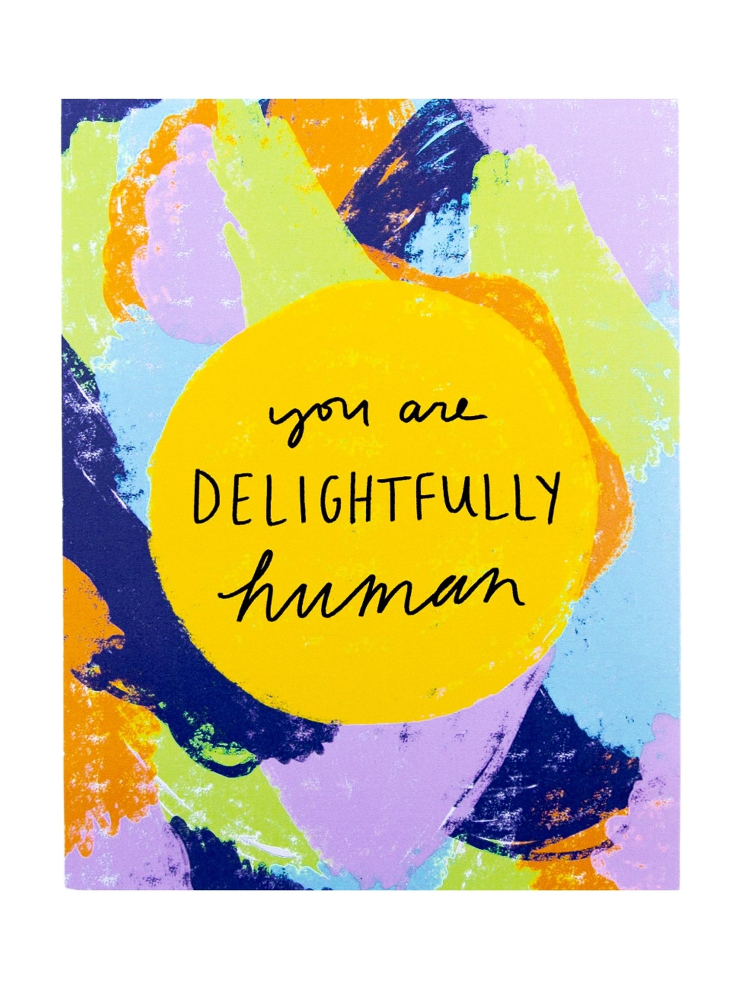 You Are Delightfully Human - Large Print