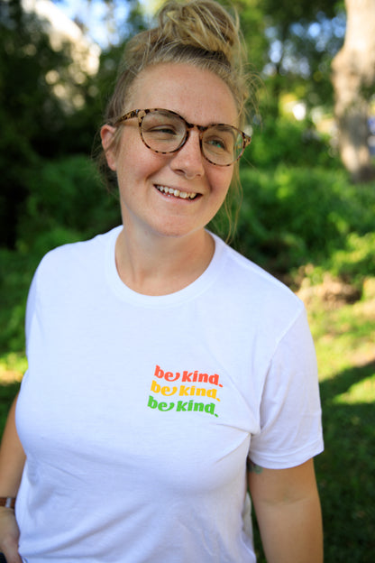 be kind. tri-blend tee
