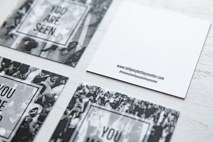 YOU MATTER. set of 4 note cards