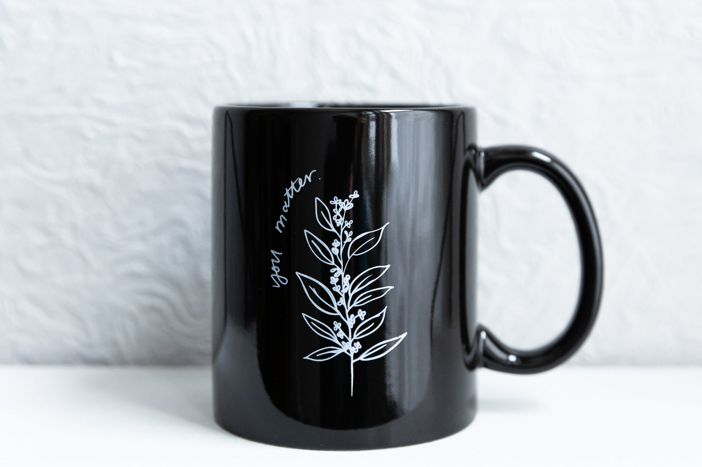 11 oz. YOU MATTER. black mug