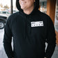Black 'you are loved' Hoodie